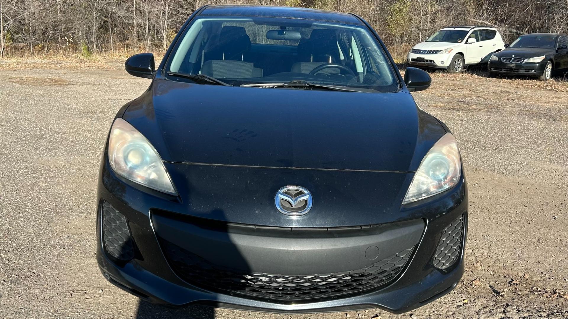 2012 Black /Black Mazda MAZDA3 (JM1BL1V70C1) , located at 17255 hwy 65 NE, Ham Lake, MN, 55304, 0.000000, 0.000000 - Photo#1